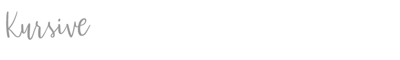 Kursive