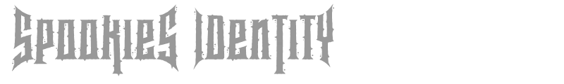 Spookies Identity