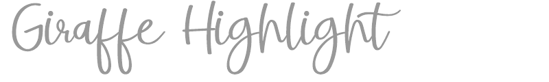 Giraffe Highlight