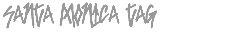 Santa Monica Tag