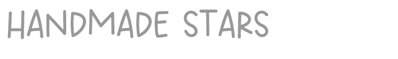 Handmade Stars
