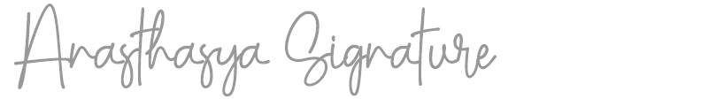Anasthasya Signature
