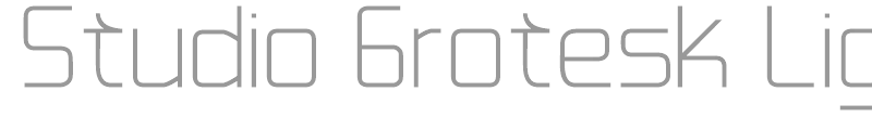 Studio Grotesk