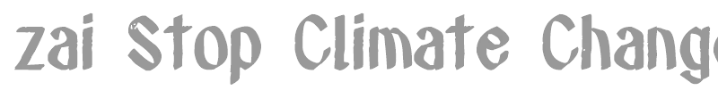 zai Stop Climate Change