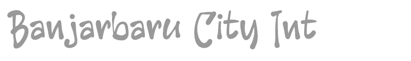 Banjarbaru City Int