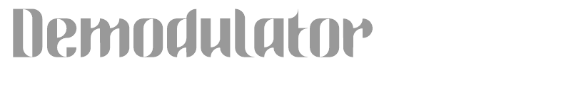 Demodulator