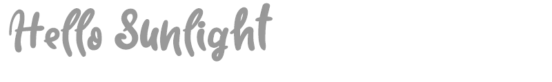Hello Sunlight