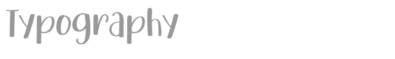 Typography