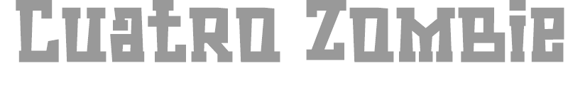 Cuatro Zombies