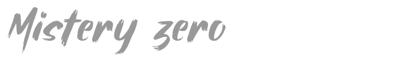 Mistery Zero
