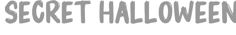 Secret Halloween