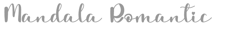 Mandala Romantic