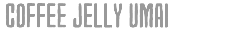Coffee Jelly Umai