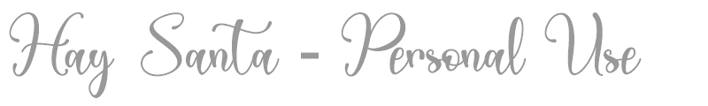 Hay Santa