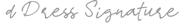d Dress Signature