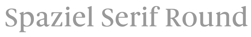Spaziel Serif