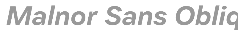 Malnor Sans