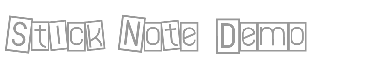 Stick Note