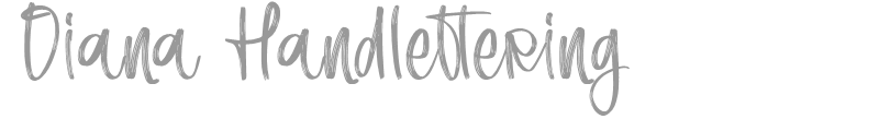 Diana Handlettering