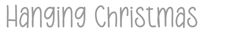 Hanging Christmas Script