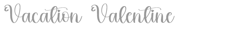 Vacation Valentine