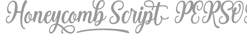 Honeycomb Script