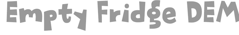 Empty Fridge
