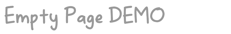 Empty Page