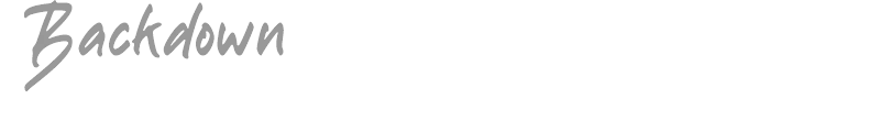 Backdown