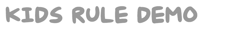 Kids Rule