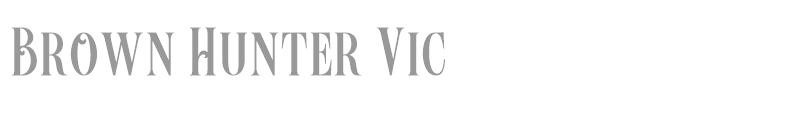 Brown Hunter Vic