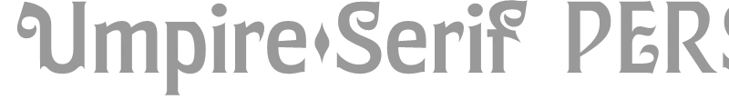 Umpire Serif