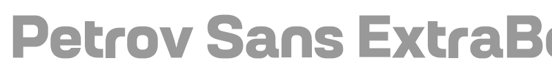 Petrov Sans