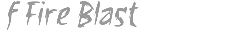 f Fire Blast