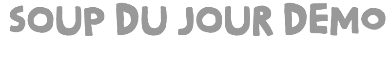 Soup Du Jour