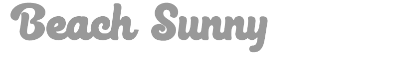 Beach Sunny