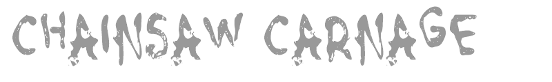 Chainsaw Carnage