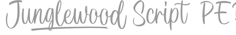 Junglewood Script