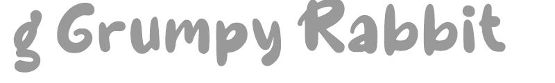 g Grumpy Rabbit