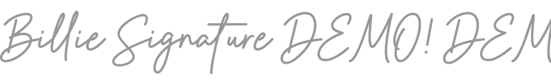 Billie Signature