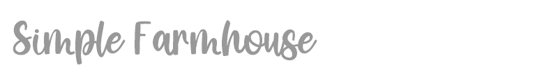 Simple Farmhouse