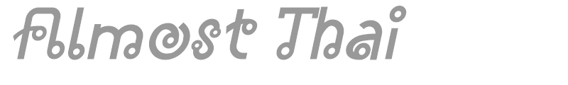 Almost Thai