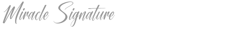 Miracle Signature