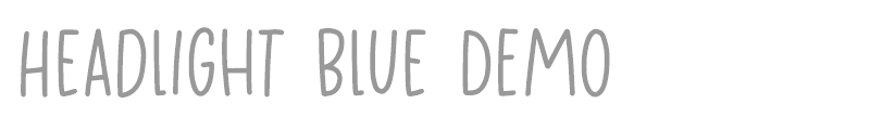 Headlight Blue
