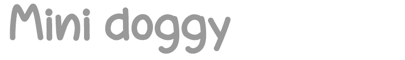 Mini Doggy