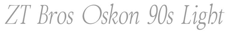 ZT Bros Oskon 90s