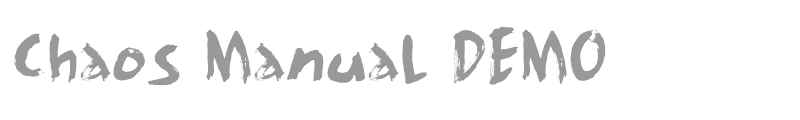 Chaos Manual