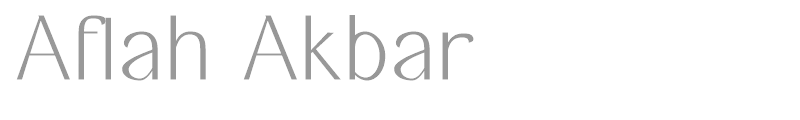 Aflah Akbar