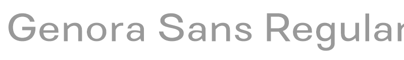 Genora Sans