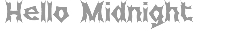 Hello Midnight